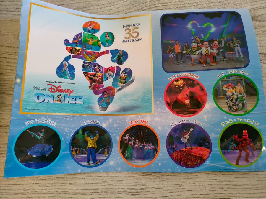 ディズニーオンアイス22のコスチューム特典 仮装のルール 男の子向けコスプレ情報 日常向上ハピネス上等