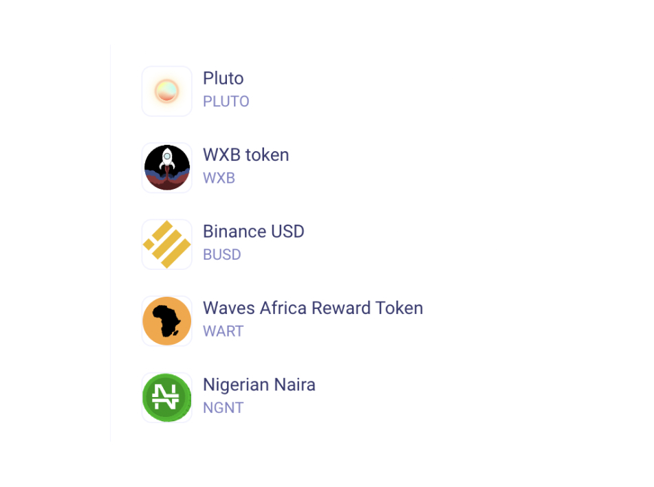 puzzle_network's tweet photo. Puzzle adds $BUSD ...

and more! $WXB $NGNT $WART $PLUTO

@whenPluto @wavesafrica @wxbooster

You can now run liquidity pools with these tokens 💜 https://t.co/x4GDSFjTDx