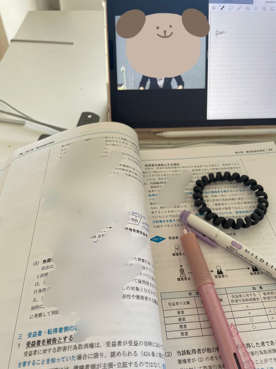 mmssh778's tweet image. 今日は朝活しました👏🏻休日遅くまで寝てたい気持ちを堪えて早起きして勉強🐰

#LEC勉強垢
#司法書士