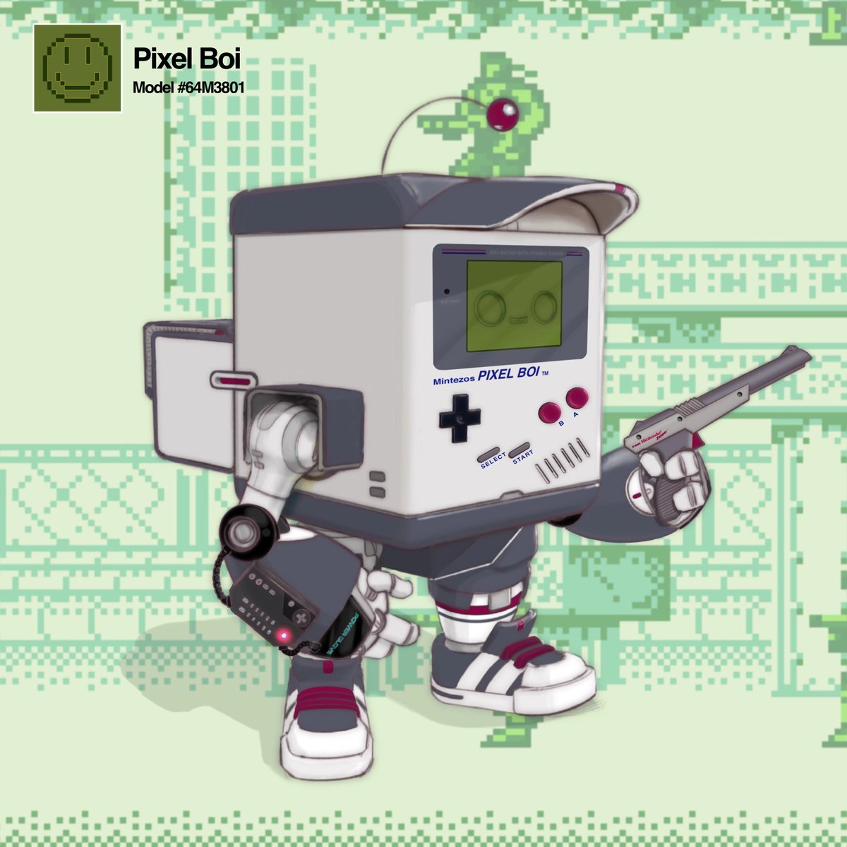 Pixel Boi - 64M3801 ( by @Sovi_Ngau )