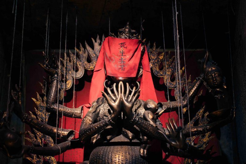 真面目な話、映画呪詛の大黒仏母はパールヴァティーの一側面である