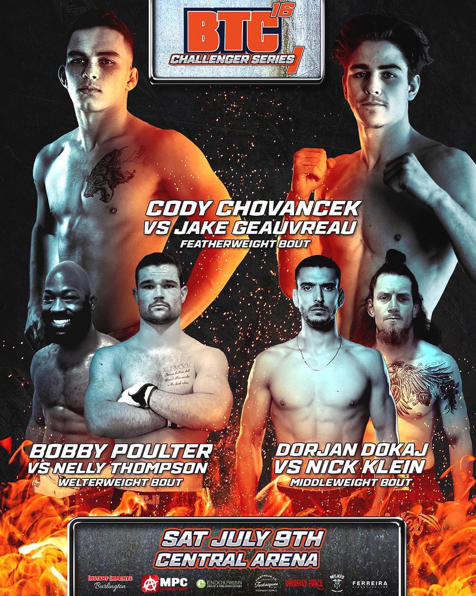 BTCFight's tweet photo. It’s Fight Night 🔥 #BTC16 #MMA #DTBurlington https://t.co/7BB6nMKFhQ