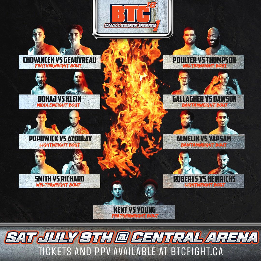 It’s Fight Night 🔥 #BTC16 #MMA #DTBurlington