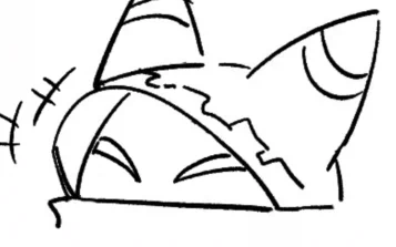 ←二次創作見すぎた人が描いた卵の笑顔
→公式の卵の笑顔
っていうのもあると思う 