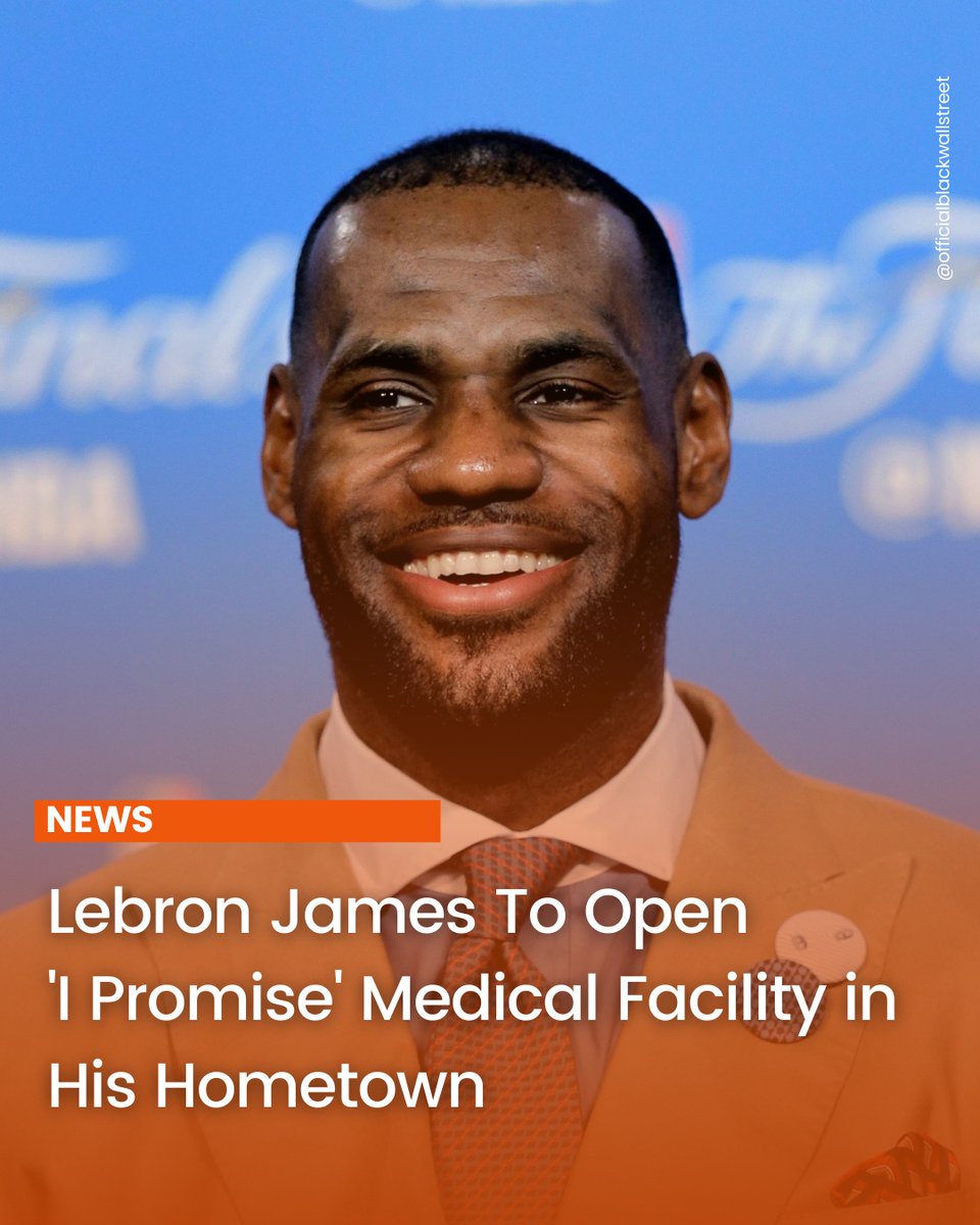 Now that's a king right there! 👑 🙌🏾 The I Promise HealthQuarters set to open in 2023 is a multimillion-dollar facility that will provide medical, dental,optometry, and mental health support to I Promise students and the Akron community. Go off @KingJames!