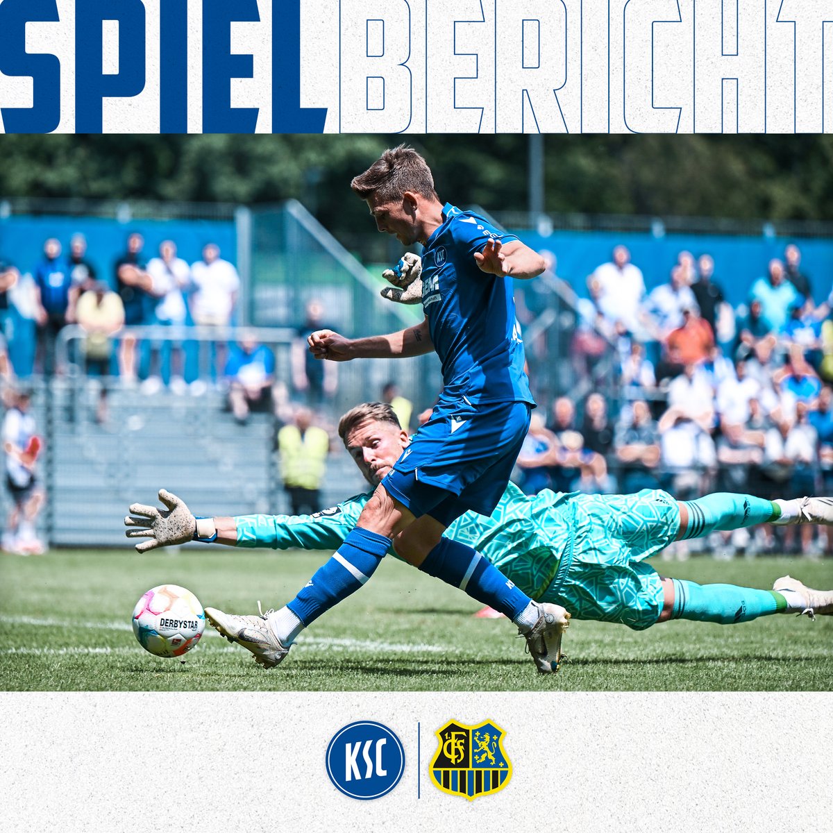 KarlsruherSC's tweet photo. 📝 Wir lassen uns vom Ergebnis das Wochenende nicht verderben! 💙 Den Spielbericht bekommt ihr natürlich trotzdem ➡️ https://t.co/enZSAAuL7O
Wen sehen wir morgen im BBBank Wildpark zum Familientag? 😍
#KSCmeineHeimat #KSCFCS https://t.co/SGTwkagI4D
