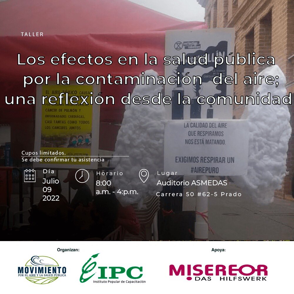 Buen día, les compartimos la primera exposición del día de hoy. El llamado que nos hace el doctor Elkin Martinez AIRE PARA LA VIDA. Todavía pueden llegar!!!

facebook.com/DavidHurtado20…