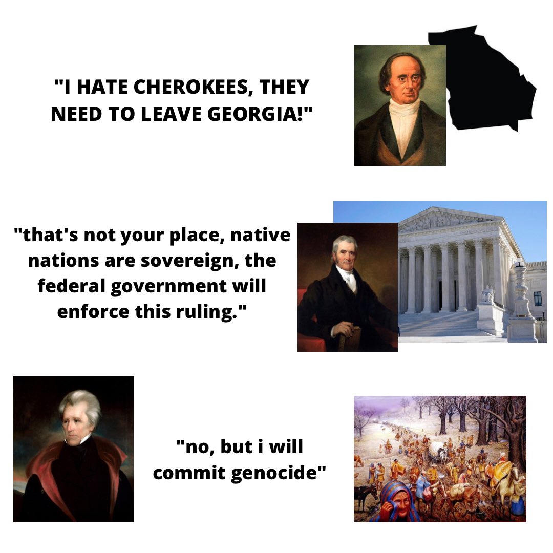 Simplified scotus on twitter worcester v georgia 1832 https t co