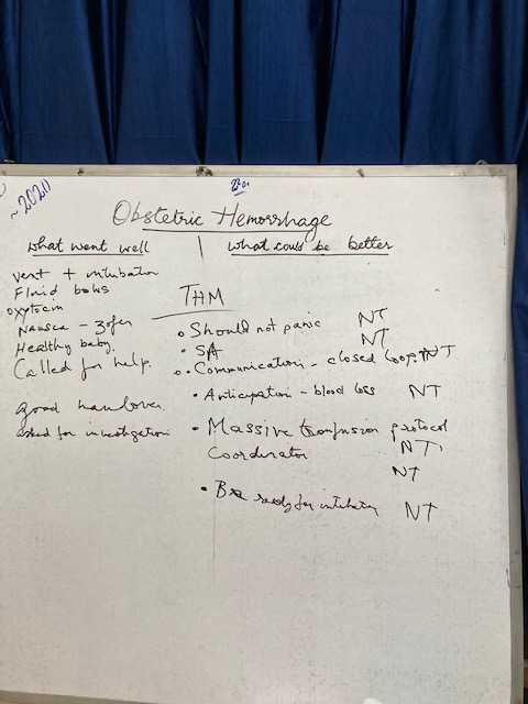 drgitanath's tweet image. Crisis Management in Anaesthesia workshop, run on VAST principles