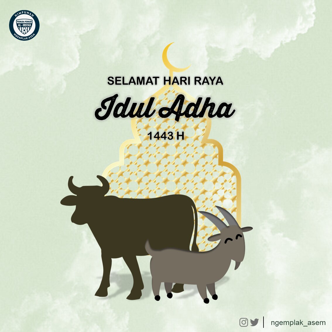 ngemplak_asem's tweet photo. Selamat Hari Raya Idul Adha 1443H. teman-teman semua ❤️

Semoga ibadah dan qurban kita diterima Allah SWT. aamiin ✨ 

#alirsyadngemplak
#hppalirsyad
#ngemplakasem
#pemudapemudi https://t.co/oSSmlbfqg8
