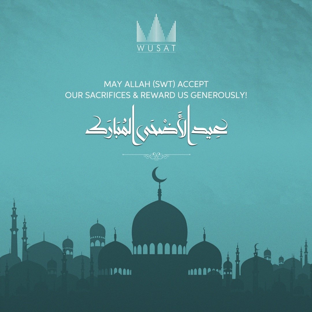 WusatDevelopers's tweet photo. We wish you &amp; your loved ones a very prosperous Eid-ul-Adha. May the blessings of Allah SWT fill your life with endless delight and prosperity, this Eid. 

Eid-ul-Adha Mubarak!

#EidMubarak #EidulAdhaMubarak #Eid2022 #EidulAdha #BakraEid #EidulAzha #Eid_Mubarak #Happiness https://t.co/v9RQ8BgSJW