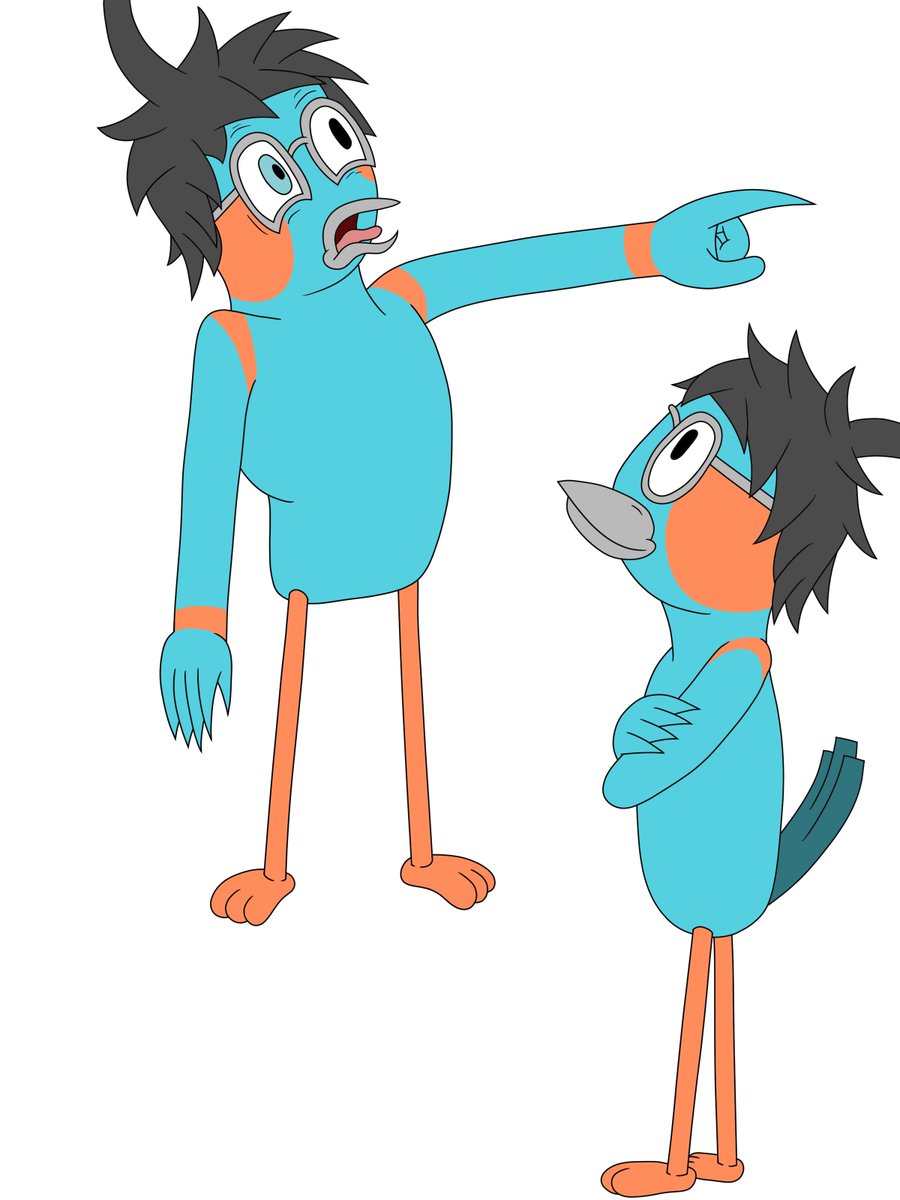 FinchsterDraws's tweet photo. Finished the lineart of my new mascot design in various poses and angles, just need to add the light blue chest and stomach feathers and shading to each. #CLIPSTUDIOPAINT #originalcharacter #originalproject #conceptart #characterdesign #sketchbookart #profilepic #charactersheet https://t.co/3ZBtqEru7C