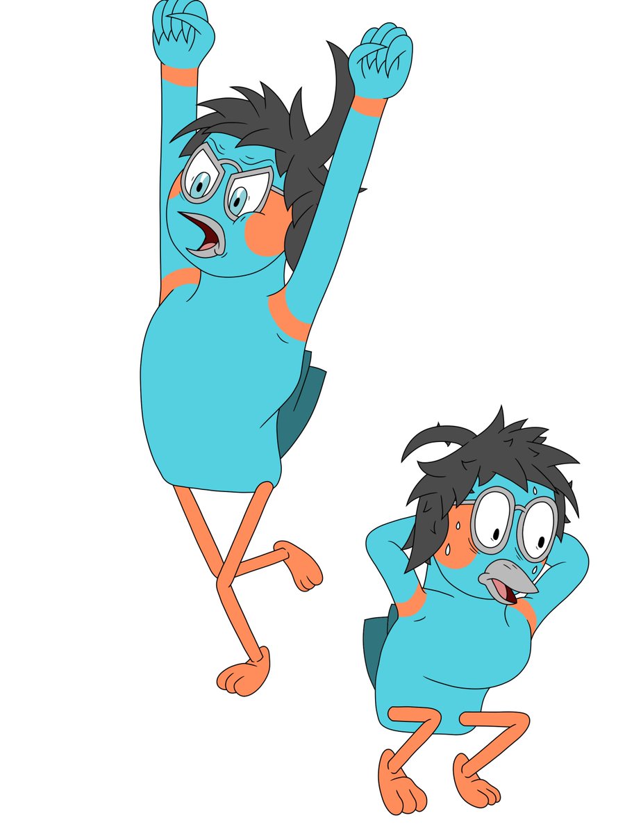 FinchsterDraws's tweet photo. Finished the lineart of my new mascot design in various poses and angles, just need to add the light blue chest and stomach feathers and shading to each. #CLIPSTUDIOPAINT #originalcharacter #originalproject #conceptart #characterdesign #sketchbookart #profilepic #charactersheet https://t.co/3ZBtqEru7C