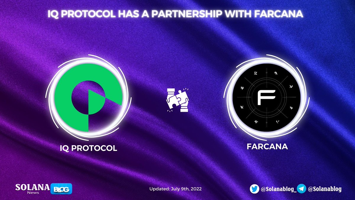 Solanablog_'s tweet image. 📢@IQLabs_official has a partnership with @FarcanaOfficial 

This partnership will give #Farcana players an opportunity to retain their #NFTs and make passive income while allowing other players to gain their unique benefits🤩

Learn more👇
farcana.medium.com/farcana-partne…

#SolanaBlog