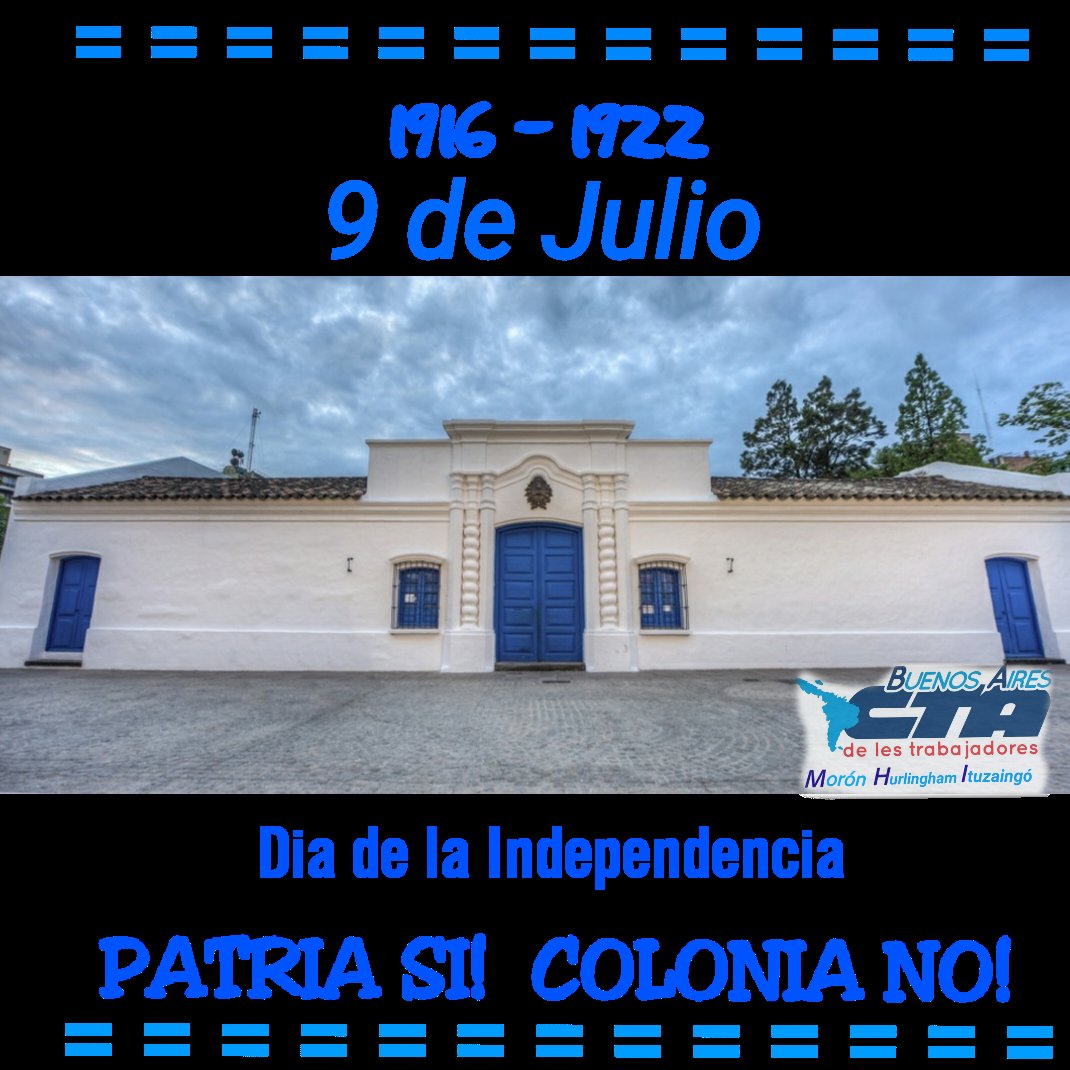 CTA_MHI's tweet photo. Patria Si! Colonia no! https://t.co/FzL9O6Avkg