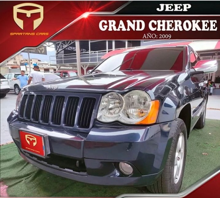 Marca: Jeep
Modelo: Grand Cherokee
Año: 2009
Transmisión: Automática Kilometraje: 164.000 
Color: Azul
Único dueño: 2-1 A/A: Si. Detalles de mecánica:No Detalles de tapicería: No Detalles de pintura: No Ubicación: Caracas
#Caracas #Venezuela #Jeep #Compras #Ventas #Carros