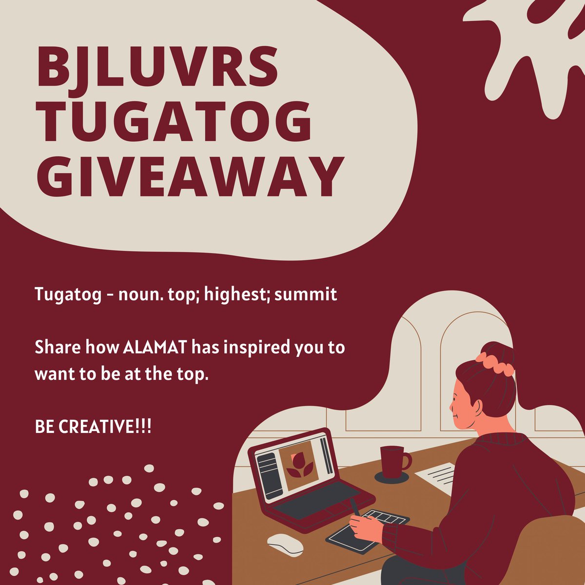 _PNTSquad's tweet photo. To show our Luv for you, we’re giving away tickets for @tugatogph!!!

Just share your story on how @ALAMAT_members has inspired you to be the best you you can be. 

Don’t forget to be creative. 😉

#MagiliwBayanihanSaTugatog 
#BJLSaTugatog2022 #TugatogPH 
#ALAMAT @Official_ALAMAT https://t.co/ZkELVoc2rb