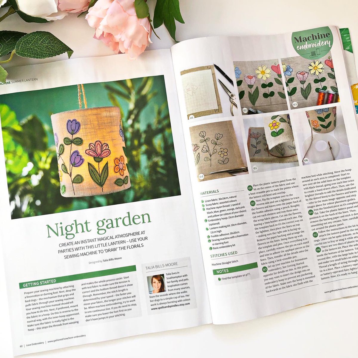 SpellsSpindles's tweet photo. I am ridiculously excited to share the tutorial I wrote for this months Love Embroidery magazine.  I am also adding some of these to my website #UKGiftAM #handmadegifts #handmade #emboidery https://t.co/jFAGwVEmeE
