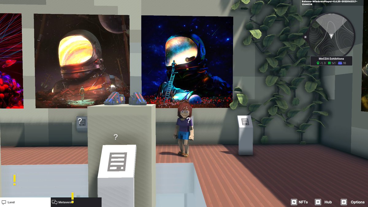 CooodLopes's tweet photo. @TheSandboxGame @MOCDA_ I just participated in the #TheSandbox weekly contest for a chance to win 200 mSAND! Here is my favorite piece from the ‘Impossible Worlds’ exhibition, check out my screenshot below!
👇 https://t.co/6HQl3aFX44