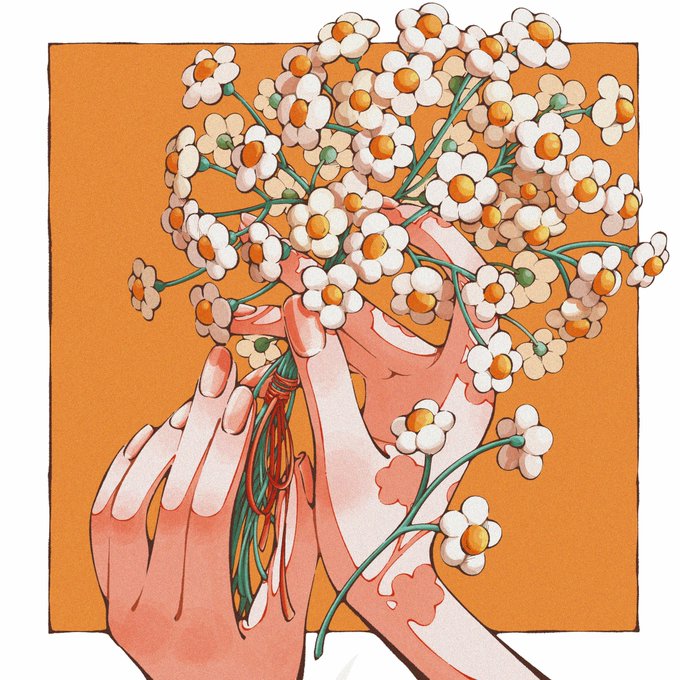 指先と花束 