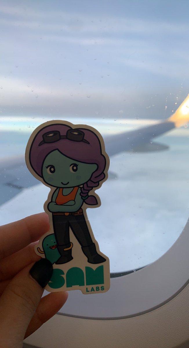 kuester_gabi's tweet photo. Summer Sam and @SAMLabs continue the summer tour! Excited to continue the conversation around STEAM and CS initiatives happening across the country with teachers, coaches, principals, and district leaders. #STEMeducation #codingforkids #edtech #SamInCoolPlaces https://t.co/1YXm2Gnl8M