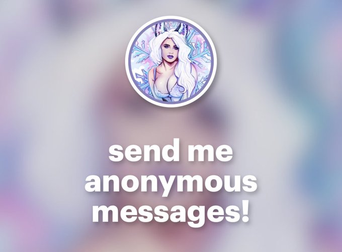 Send me anonymous messages! Gonna answer them tonight on stream at 19.00 CEST ??? 

Click the link below