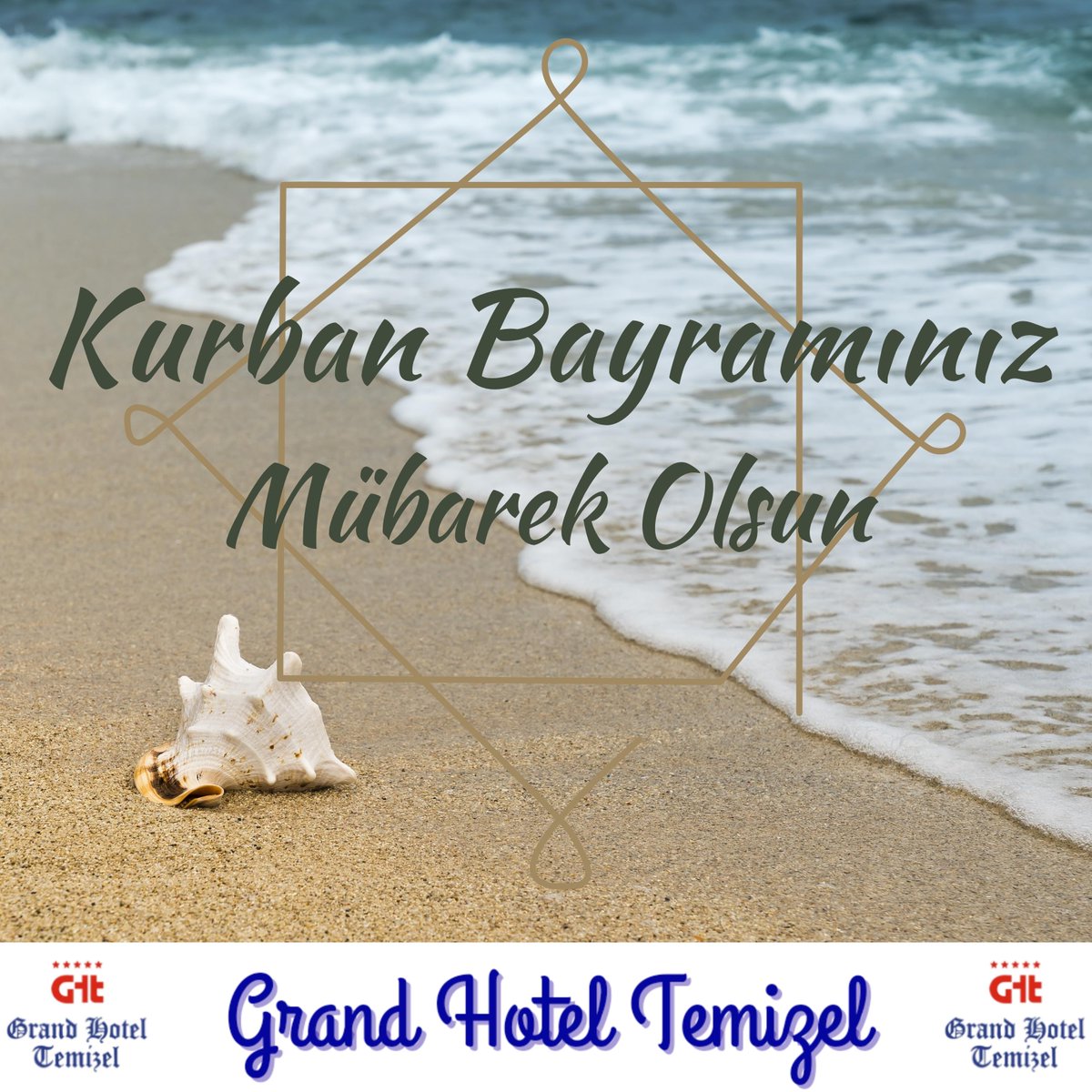 Sevdiklerinizle birlikte huzur ve mutluluk dolu bir bayram geçirmeniz dileğiyle,
Kurban  Bayramı’nız mübarek  olsun 
#KurbanBayramı
