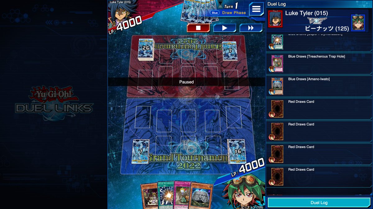 I got unlucky in 2020 KCGT, then 2021 KCGT and now 2022 KCGT 🙃

Bricked hard vs Metalfoes Round 1 
Then go 2nd vs Amano Smile World Round 2