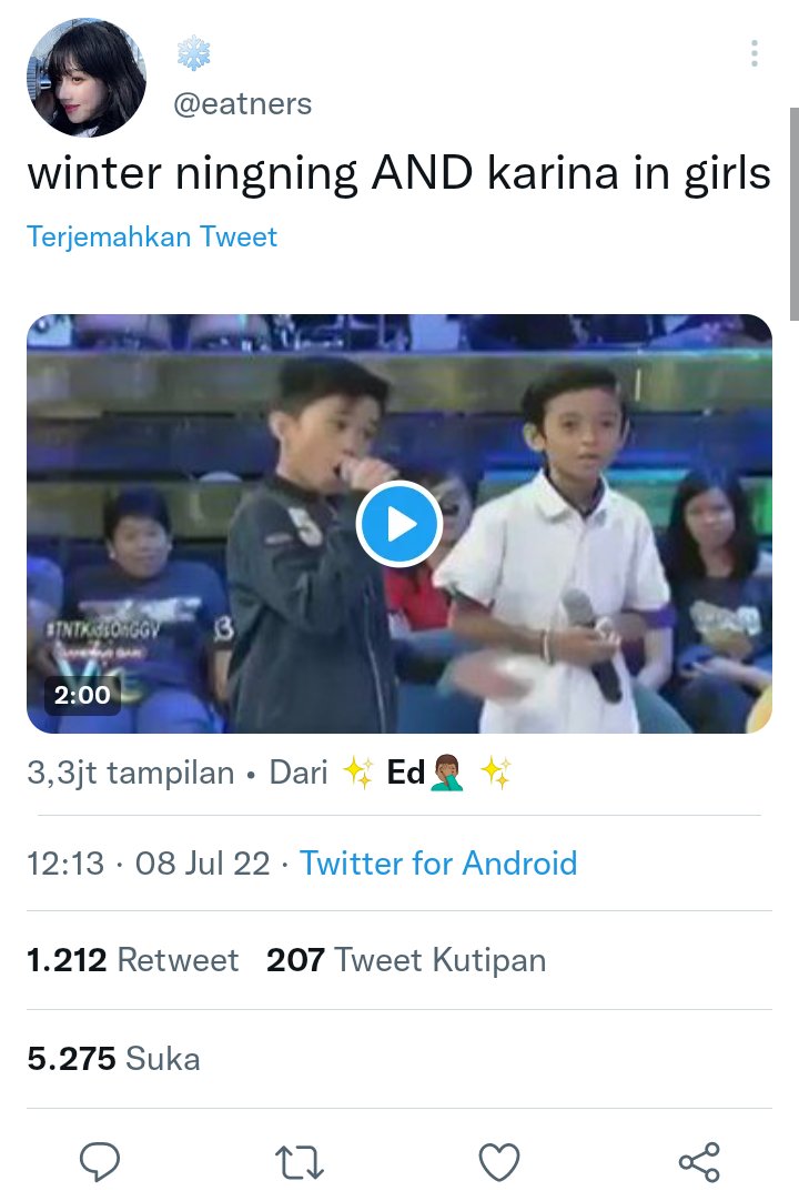 minaeriland's tweet photo. Mau ngeluarin uneg-uneg aja, maaf sebelumnya ini bukan gimana gimana ya ges ya. Katanya kan LD aespa itu paling ADIL SEDUNIA nih, tapi aku kok gak ngeliat itu ya? Atau mungkin aku rabun? Aku bingung semua member boleh dan dikasih rap part, tapi giselle gak dikasih part nyanyi🙄 https://t.co/k9CgvNGI9S
