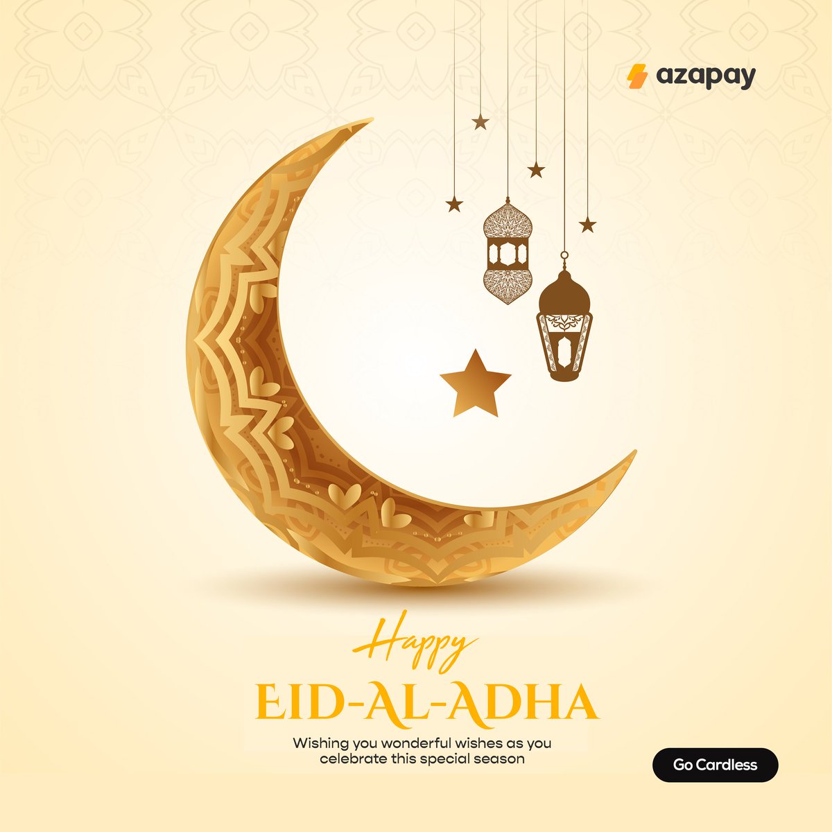 myazapay's tweet photo. Happy Eid-Al-Adha to all our amazing Muslim followers

Wishing you all the love and happiness of this season🙏🙏🙏

#happyeidmubarak #happyeid❤️ #MyAzapay #AzapayMerchants https://t.co/Up2PsLZEj3