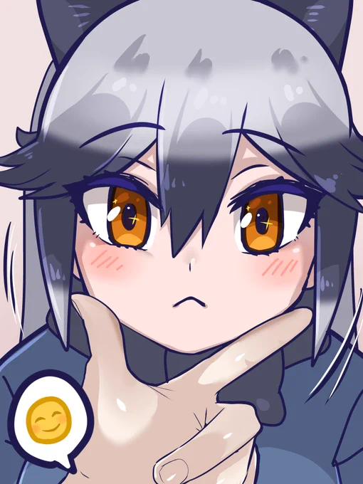 顎乗せギンギツネ 