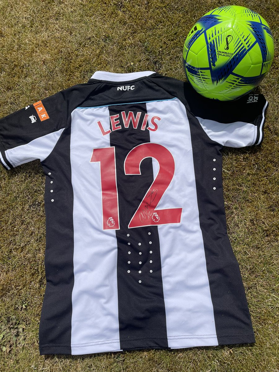 kickoff@3 (@kickoffat3) on Twitter photo Thank you to <a href="/Jamal_lewis1/">Jamal Lewis</a> for donating a signed <a href="/NUFC/">Newcastle United</a> shirt to the kickoff@3 National football Finale. A big supporter of young people being given opportunities to achieve 👏👏. Your support is very much appreciated 🙏🏼 #football #achieve #community #GrassRootsFootball Thank you to <a href="/Jamal_lewis1/">Jamal Lewis</a> for donating a signed <a href="/NUFC/">Newcastle United</a> shirt to the kickoff@3 National football Finale. A big supporter of young people being given opportunities to achieve 👏👏. Your support is very much appreciated 🙏🏼 #football #achieve #community #GrassRootsFootball