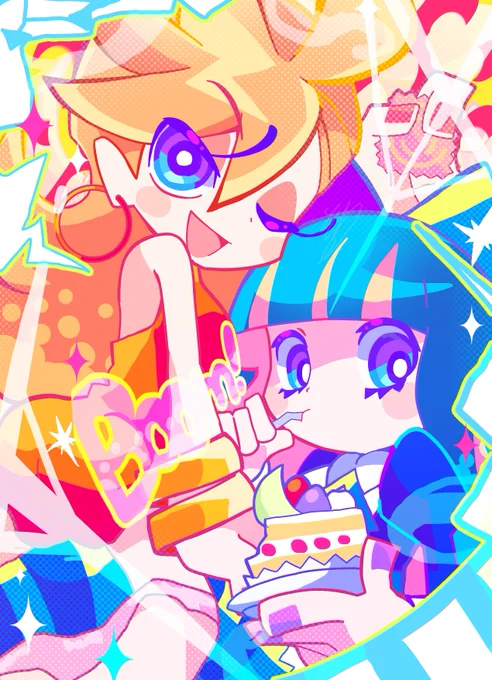 ❤️Panty&amp;Stocking💙 