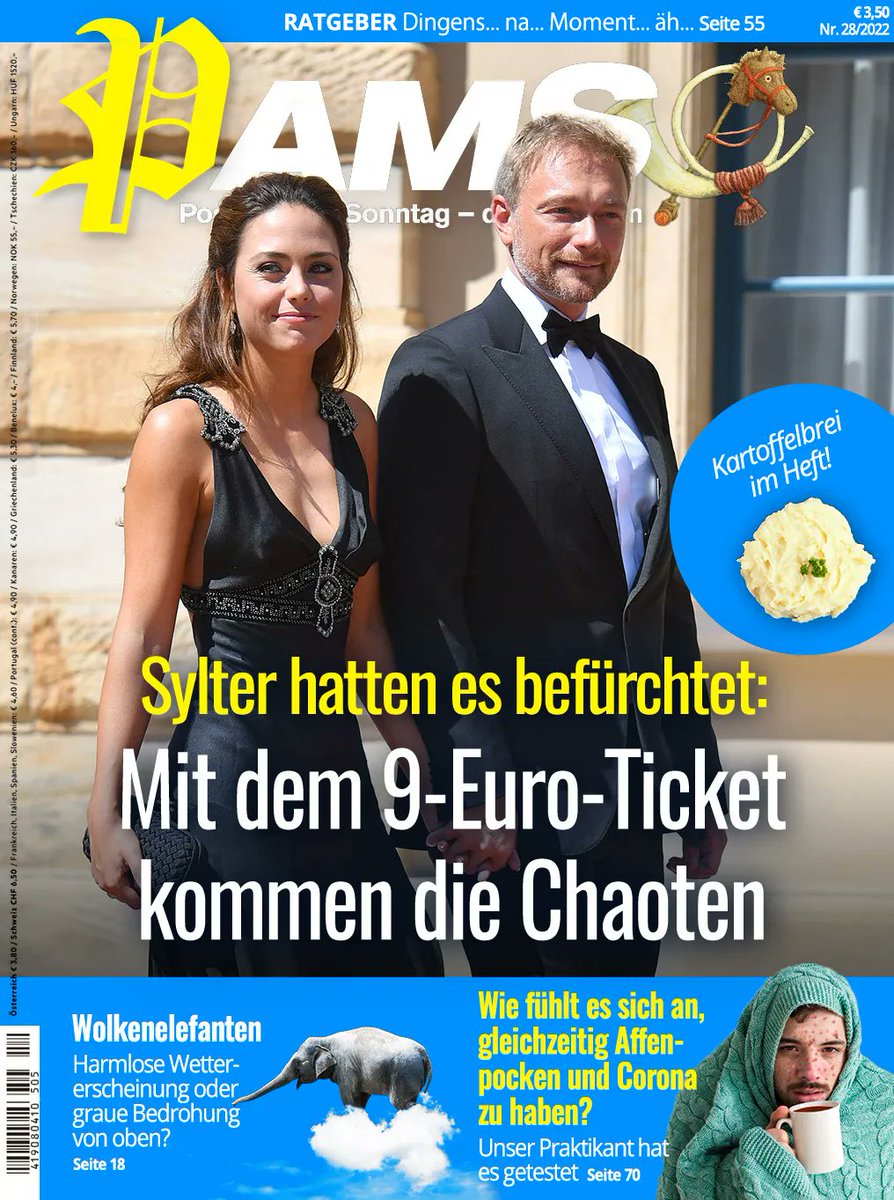 Sylter hatten es befürchtet – Mit dem 9-Euro-Ticket kommen die Chaoten 
#PamS
der-postillon.com/2022/07/PamS-2…