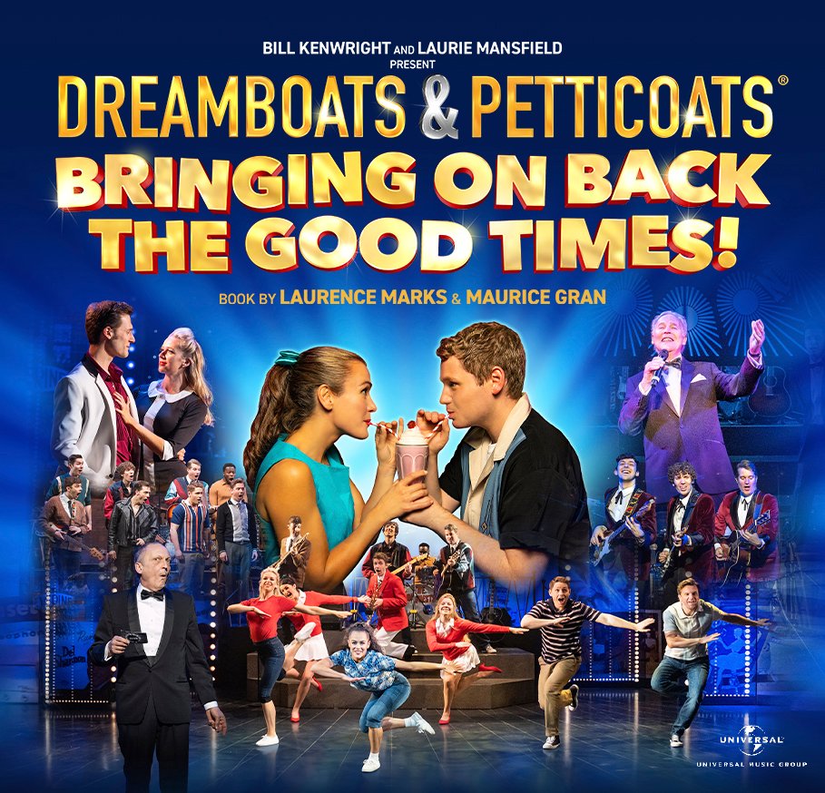 It’s going to be a sizzling summer! Dreamboats and Petticoats – Bringing on Back the Good Times comes to BLACKPOOL with special guest star Mark Wynter! Read more below👇😎

bit.ly/3y6MbpC

#Music #Show #Theatre <a href="/BKL_Productions/">Bill Kenwright Ltd</a>