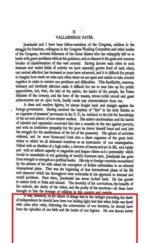 [QQT: COOPTING PATEL]
1/33
I don’t know first-hand what the RRR gentleman really said about Patel an...