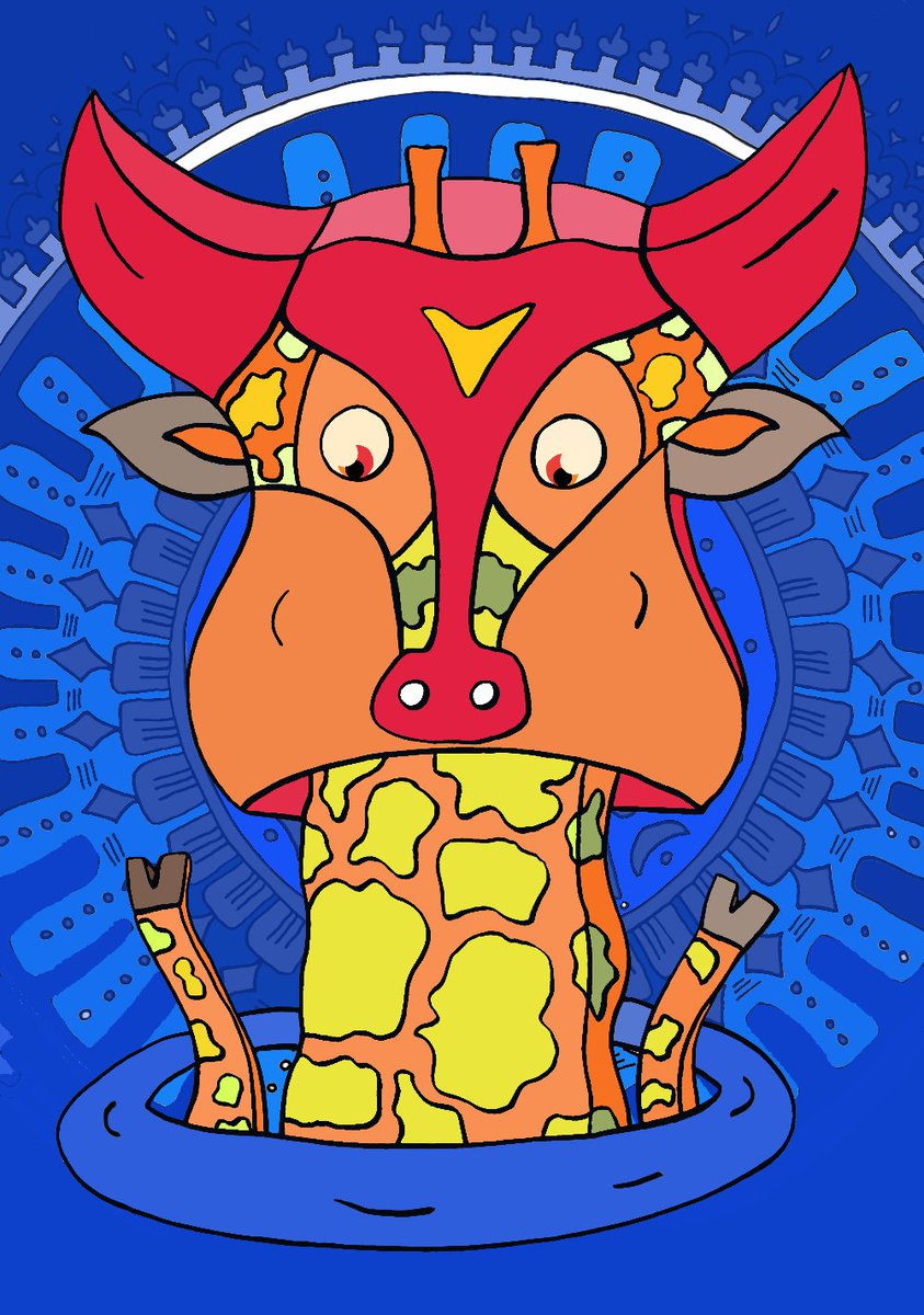 visneyart's tweet photo. @kokid951 🦒Not a Red Bull: Originally specialized in high building rescues. Hides his fear of heights.🍒
 https://t.co/vZiuIC6yKa 0.005Ξ https://t.co/wFTJTwfyHl