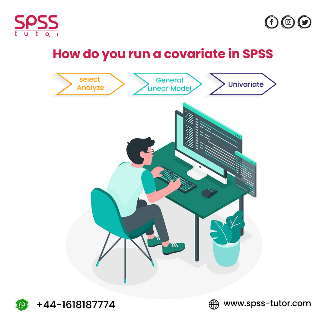 spss_tutor's tweet photo. ANCOVA is used to control for factors that cannot be randomised but can be measured on an interval scale.
.
Explore:- https://t.co/yy3IiLQx5c
#spsstutor #spss #datanalyst #dataanalysis #spssservices #statistical_analysis https://t.co/3tQIjf9TJI
