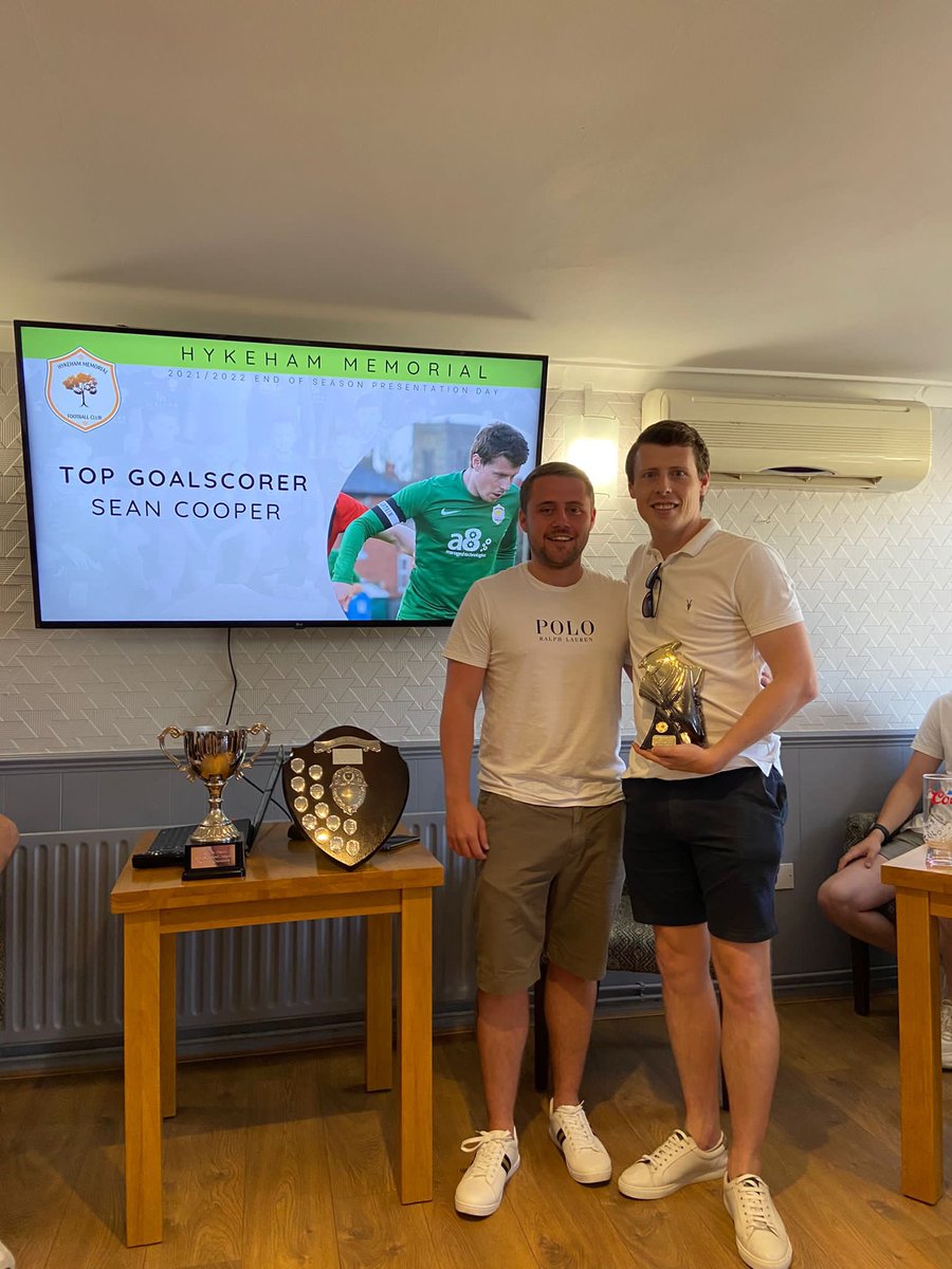 First award goes to the top goal scorer for the season, the 🐿 himself <a href="/S_Coop1990/">Sean Cooper</a>