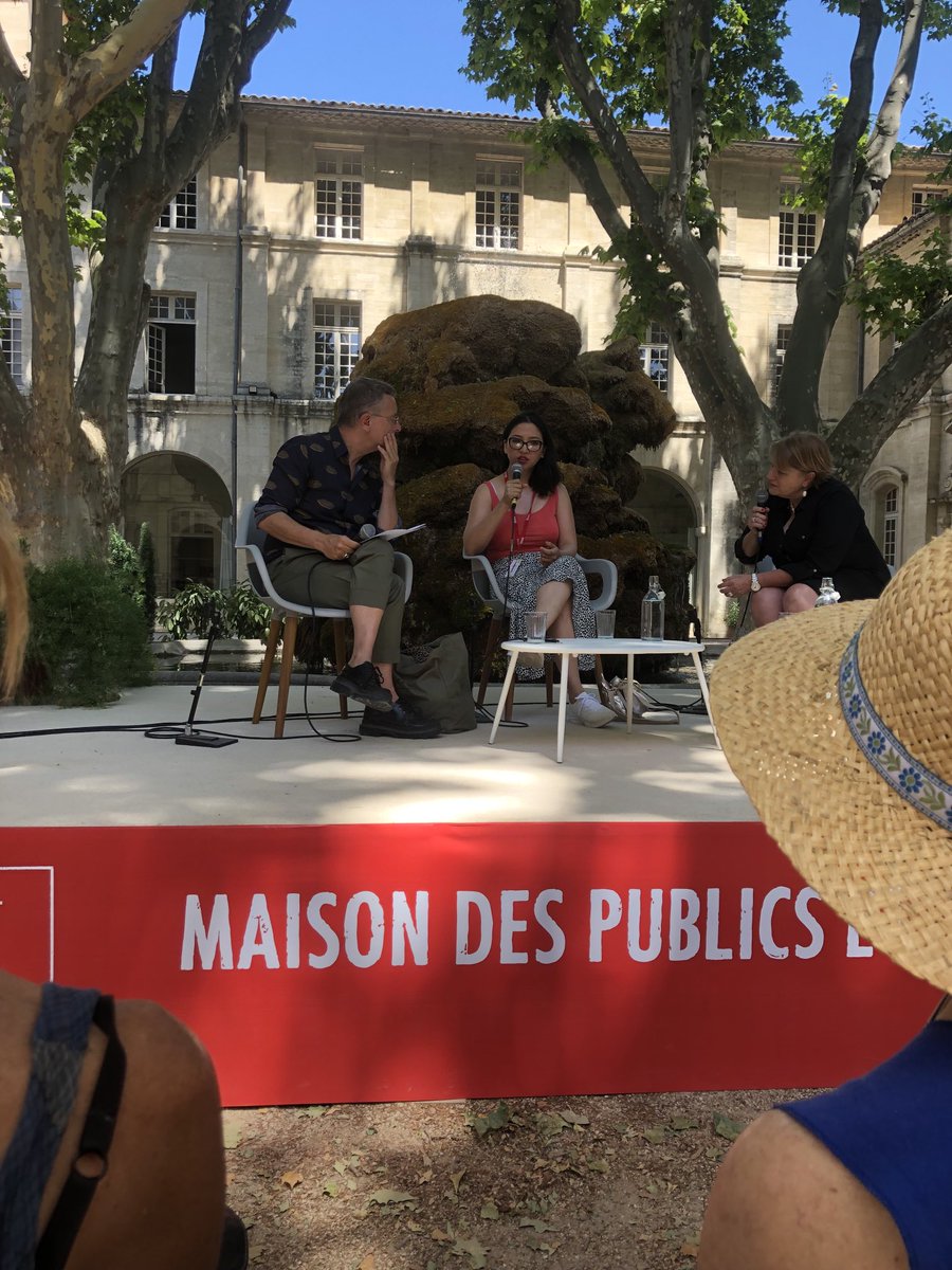 Conférence de presse@kubrakhademi@festivaldavignon