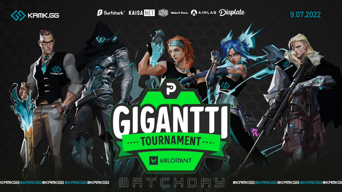 kamk_gg's tweet photo. 3/5 of #GGVALO (+ finnish subs @NaapurinPenab and @DF_Taimou) will be competing in the @PelaajatCom #GiganttiCup Qualifier #2 today beginning at 15:00! 🤙

T2 advance to LAN Finals at #ASSEMBLYSummer2022! 🏆

https://t.co/nt8QTtXy4p 🎥 https://t.co/C4CBlBK4Be