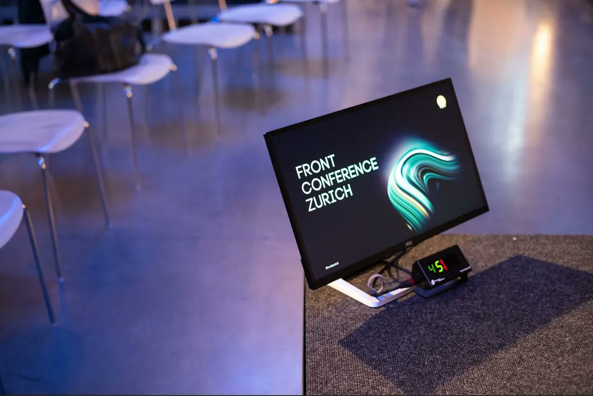 We're almost done going through all the talks you submitted. In the meantime why don't you check out who is already confirmed as a speaker? #FRIONTZURICH frontconference.com/speakers