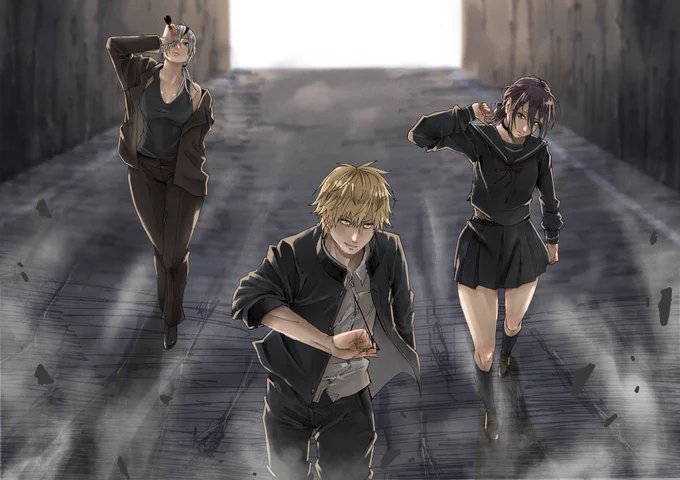 戦闘開始
#チェンソーマン 