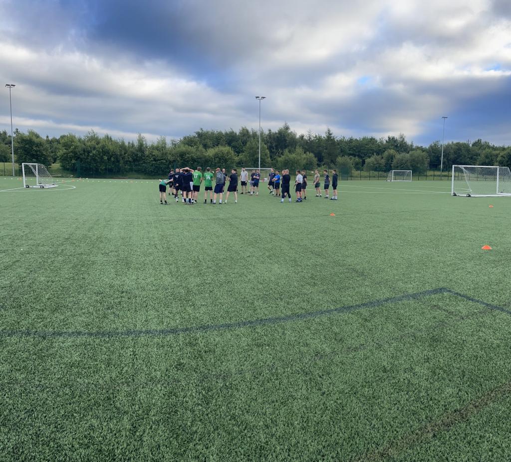 DukiTownYouthFC's tweet photo. Great turnout for pre-season training on Thursday night and again this morning. A good mix of U18's and U21's in there as well.
#UTT #DukiTown https://t.co/EBK5vZpp1x