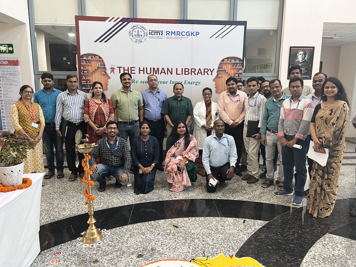 Guest of Honour at  Inauguration of  Human Library at RMRC Gorakhpur <a href="/aiims_gkp/">AIIMS Gorakhpur</a> 
 <a href="/JohnsHopkins/">Johns Hopkins University</a> <a href="/brianwahl/">bw</a> <a href="/aiims_gkp/">AIIMS Gorakhpur</a> <a href="/nancyrreynolds/">Nancy Reynolds</a> <a href="/raghukulratan_2/">RAGHUKUL RATAN PANDE</a> <a href="/Jhpiego/">Jhpiego</a>
<a href="/ravikishann/">Ravi Kishan</a>  <a href="/mansukhmandviya/">Dr Mansukh Mandaviya</a>
<a href="/myogiadityanath/">Yogi Adityanath</a> <a href="/DrAmbrishMithal/">Dr Ambrish Mithal</a> 
<a href="/DoctorRajnikant/">Dr Rajni Kant</a> <a href="/karandi65/">Abhay Karandikar</a> <a href="/PMOIndia/">PMO India</a> <a href="/drksravi/">Prof. (Dr.) Kumar Satish Ravi</a>