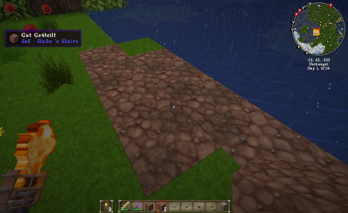 DancerVlt69's tweet photo. #GoodQuarter or #DirtGravel or both / #DirtCobble | Lieber gut #ge4teilt oder doch eher Erde mit Kies / Bruchstein oder beide? #Minecraft #modded #creative #ownBlocks #SlabsNstairs with #texturepack #recourcepack #ChromaHills @AmonDyyhl @pwipaul @StianAbes https://t.co/pRUrsEXhfV