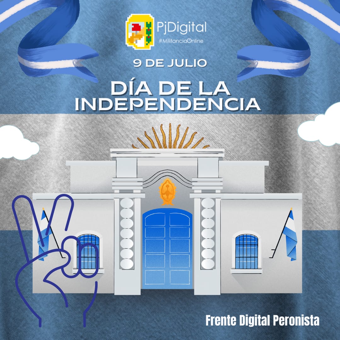 pjdsalta's tweet photo. Feliz dia de la independencia🇦🇷🇦🇷✌️✌️

#DiaDeLaIndependencia 🇦🇷
#9dejulio
#VivalaPatria https://t.co/D3rf4Sa9aP