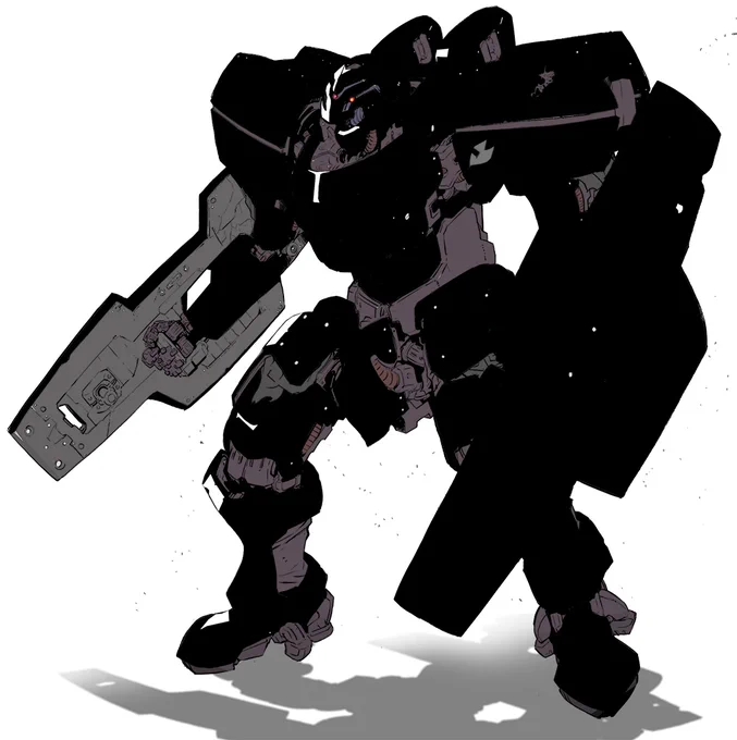 単行本イラストなどの作業中。

色いじりをしてると、もっとベタを多用する作画でもよかったかも?
アニメーターの綺麗な線が好きだったので
知らないうちに線を重視しすぎてたのかもしれませんね。
まあ、ベタを多用しすぎるとスピード感が損なわれる問題もあり、メカの取捨選択が難しい漫画でした。 