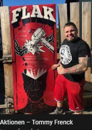 v_geuzen's tweet photo. one of the biggest fans of #nazi singer #flak who should be going to perform in #ieper #ypres at #yzerwake 27.08 with the permission of the city council (for now) is the owner of this Nazi guesthouse, refuge in Germany (in german with video) https://t.co/bLHpfbliuE https://t.co/ZNa8uu3JgA