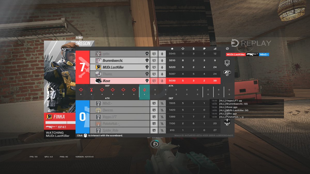 GoldinisLFO's tweet photo. @TalentRainbow6 @MLastkiller @iKoxeR6 @Brumbaerchi_R6 @leon_r6 @ThumsR6 @GrimdalO ggs <3 next game against @invictumgg https://t.co/lx3NuYeo2X